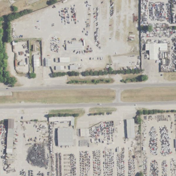 Aerial photo of Grimes Truck & Auto Parts