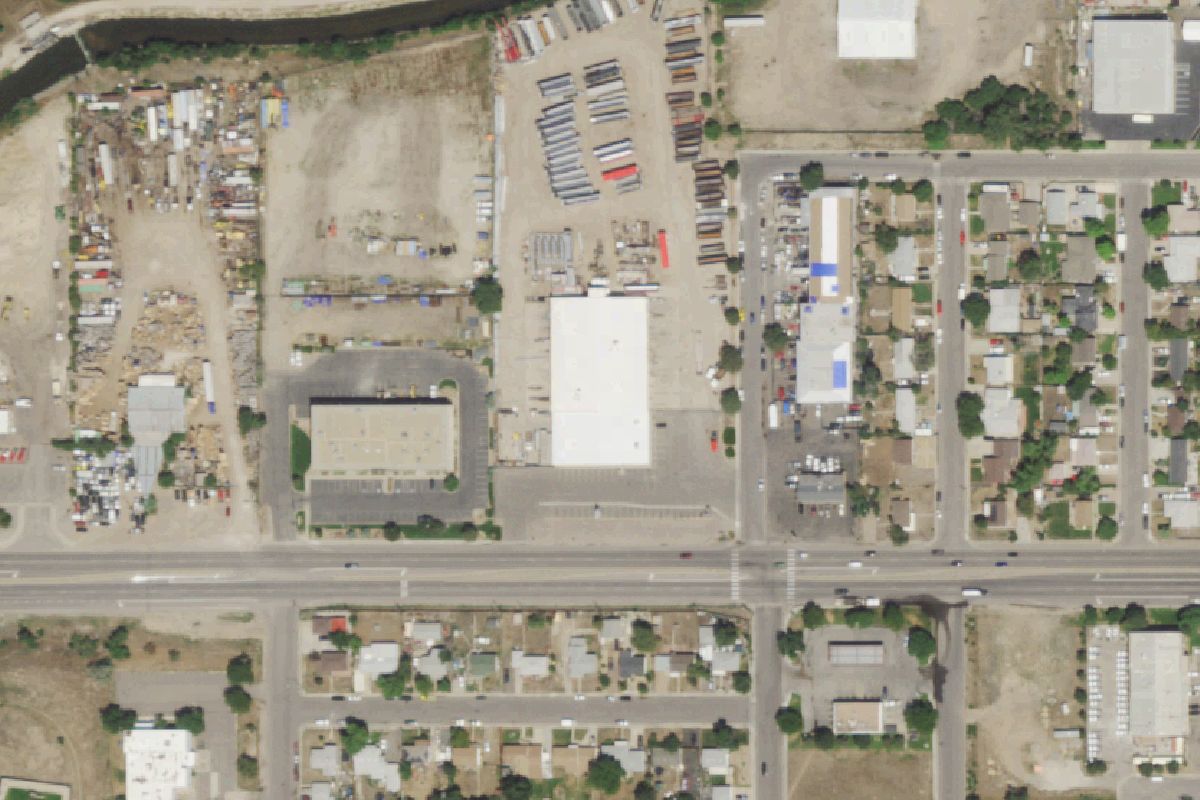 Aerial photo of Colorado Junk Cars