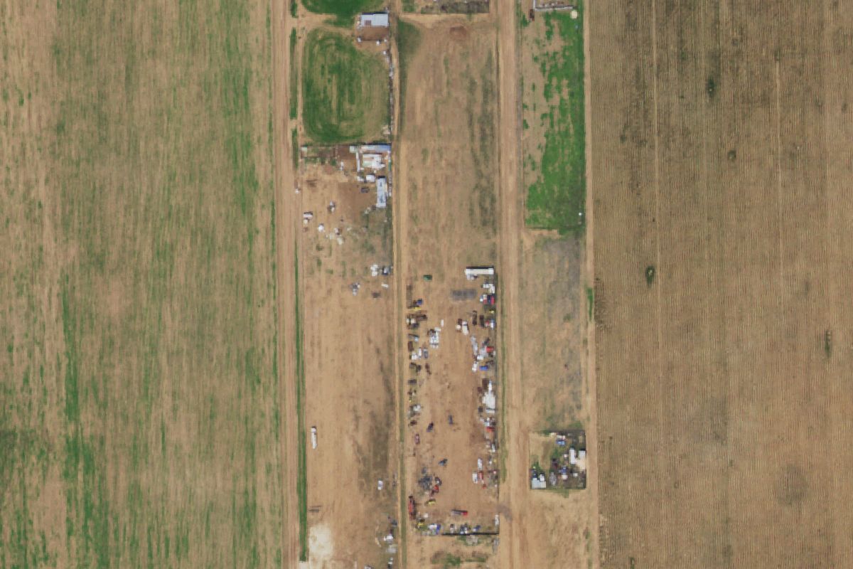 Aerial photo of M E M Auto Crushing