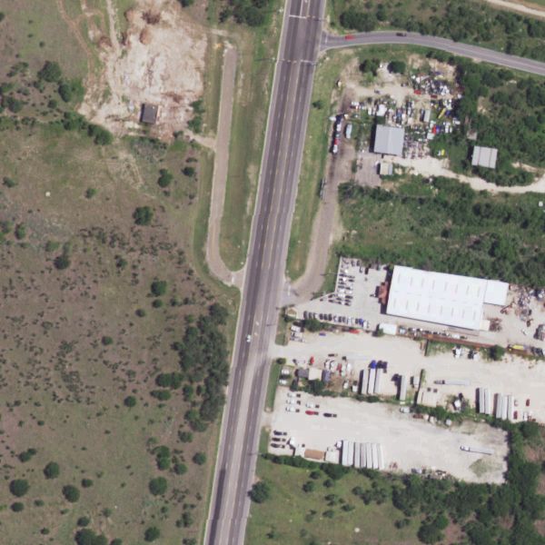 Aerial photo of Pharr Auto Parts