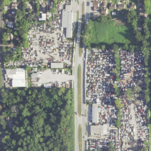 Aerial photo of Homestead Car and Truck Parts
