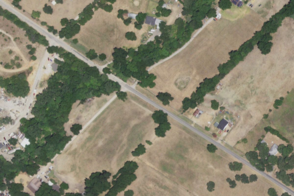 Aerial photo of Star Auto Salvage at 14828 Kleberg Rd