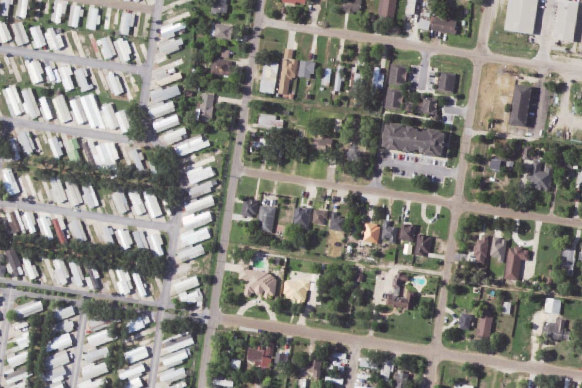 Aerial photo of Alamo Truck Sales & Used Parts at 225 E Business Highway 83