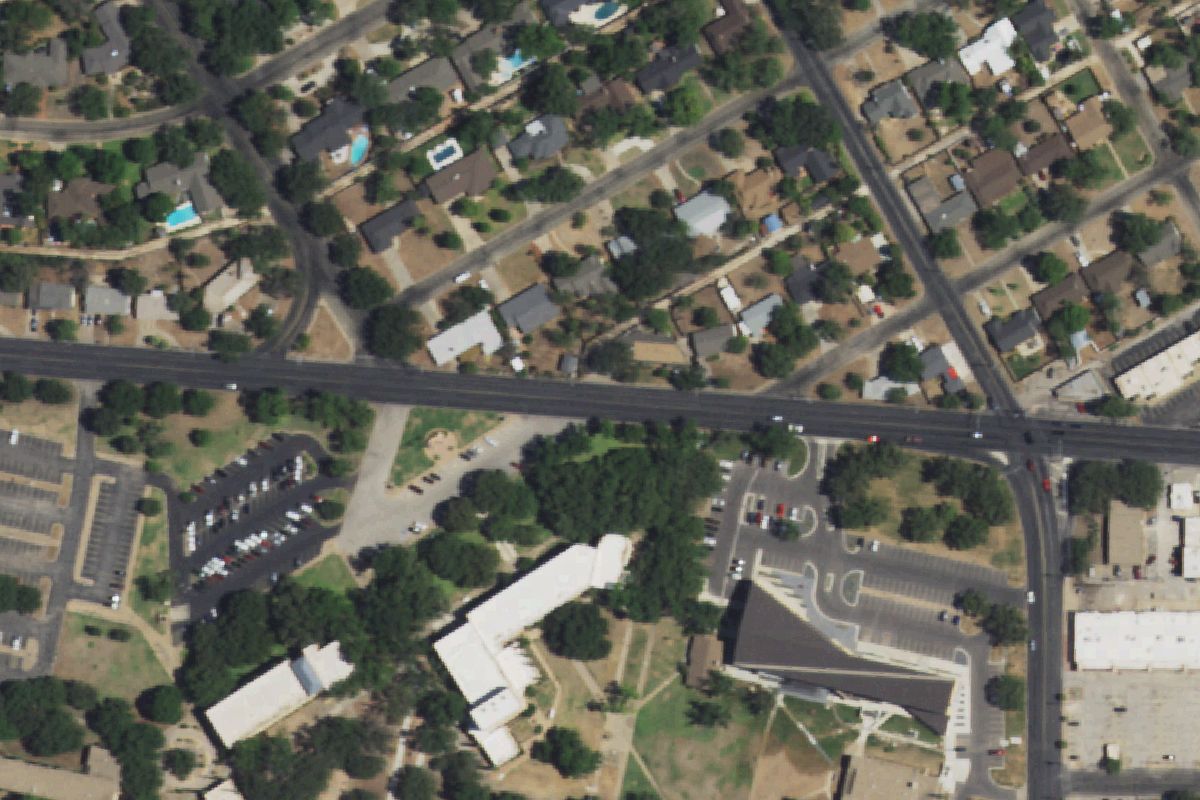 Aerial photo of Better Walkin Auto Salvage