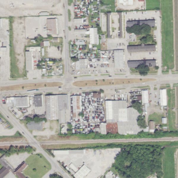 Aerial photo of Market St Used Auto Parts & Auto Sales