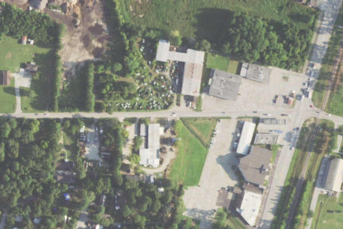 Aerial photo of Petes Auto Sales & Salvage