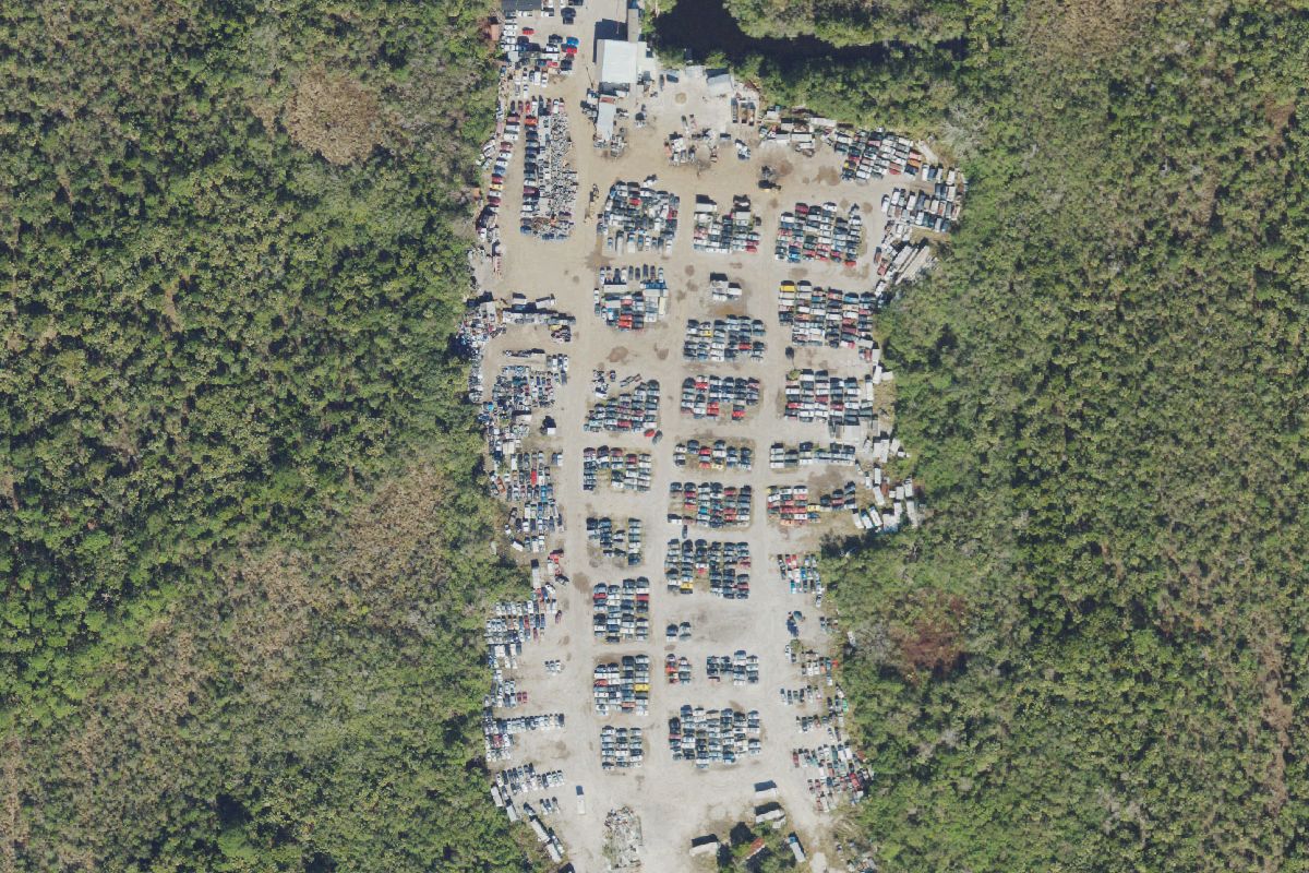 Aerial photo of All Auto Salvage Yard
