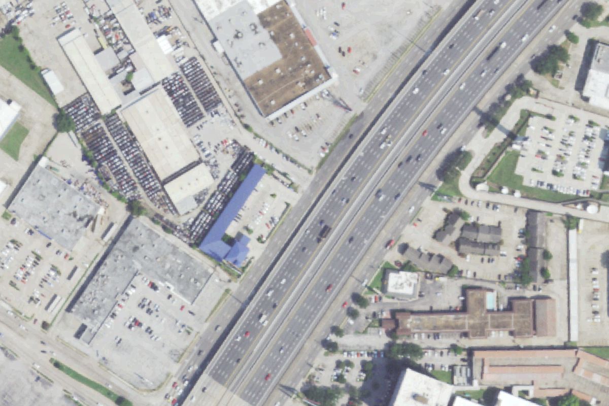 Aerial photo of Recycle Auto Body Parts