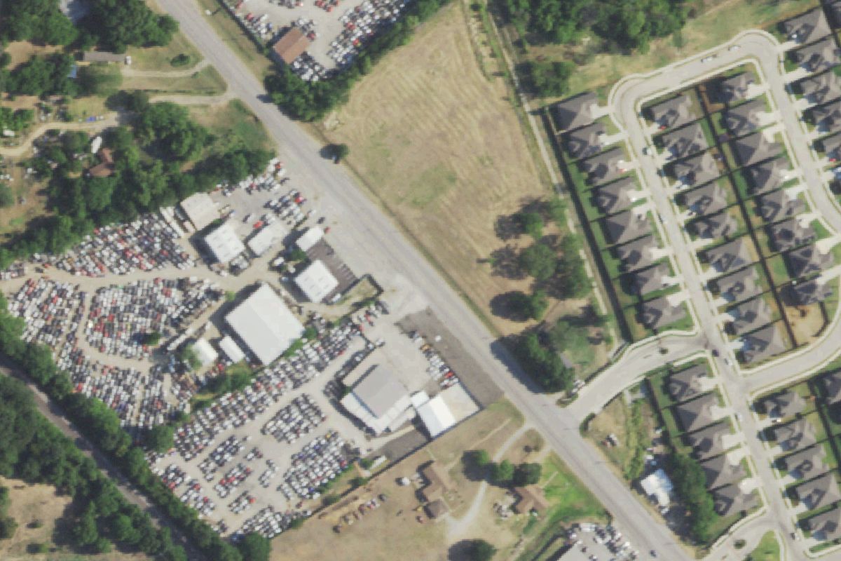 Aerial photo of Kar Parts of Texas at 7909 Mansfield Hwy