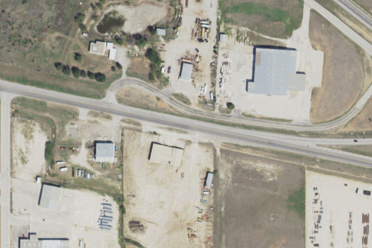 Aerial photo of Twin Truck & Equipment