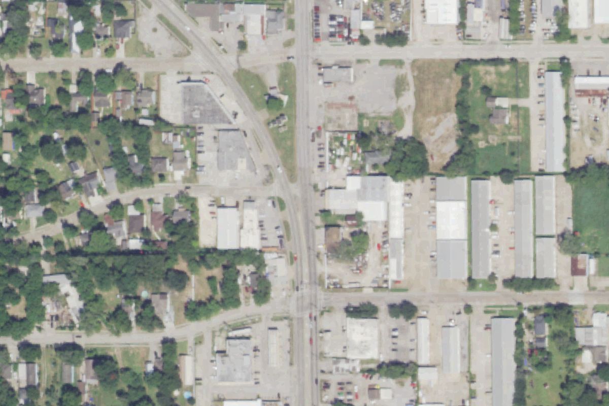 Aerial photo of Dixie Auto Parts