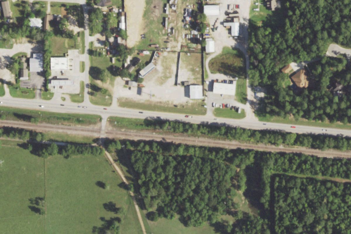 Aerial photo of A-Tex Used Auto Parts