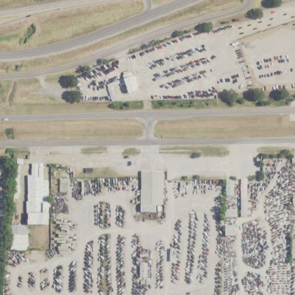 Aerial photo of Mid Cities Jeep Truck & Van