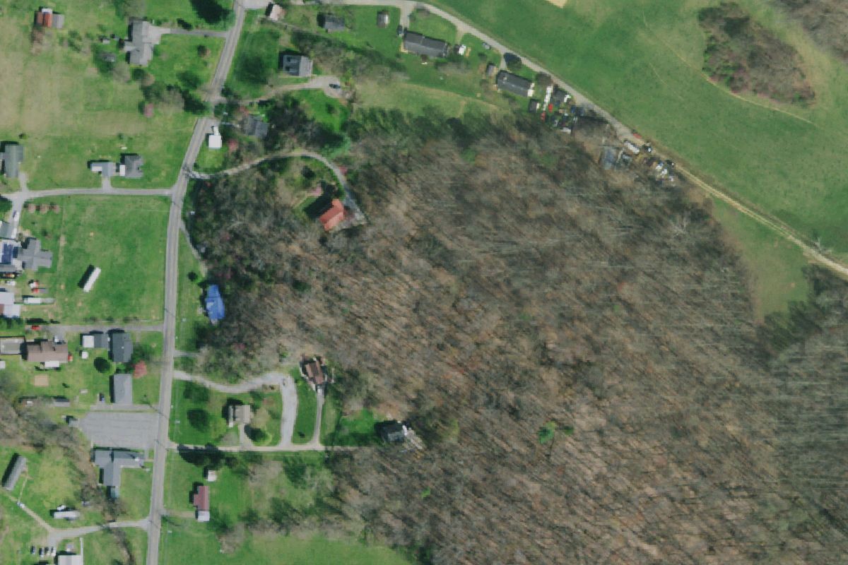 Aerial photo of Elizabethton Auto Salvage