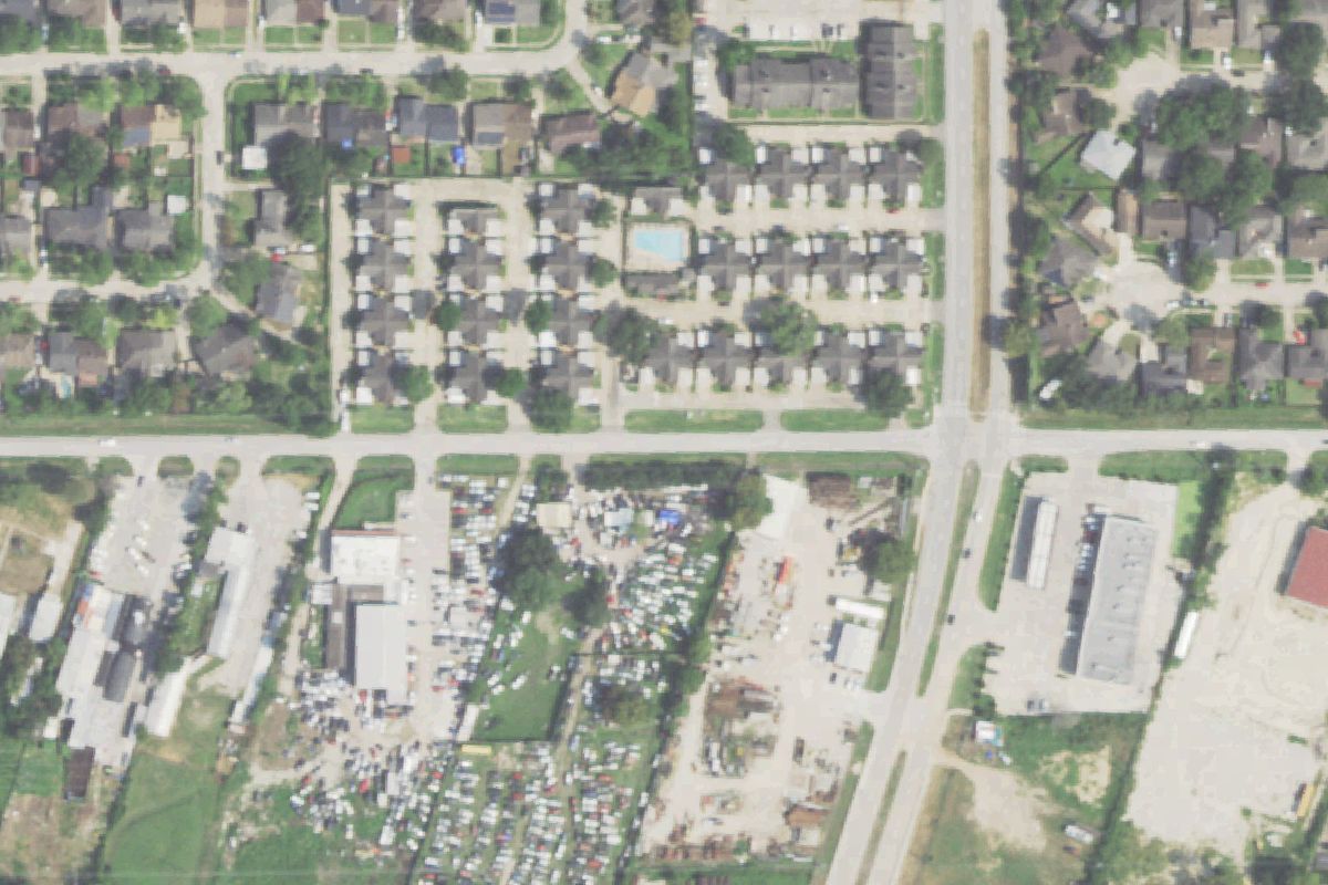 Aerial photo of Old Richmond Used Auto Parts