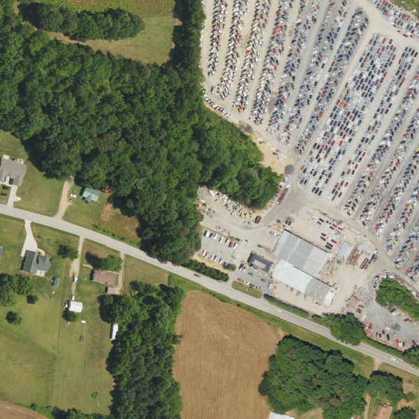 Aerial photo of LKQ Salisbury