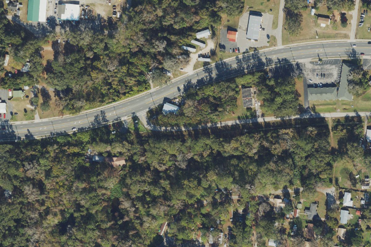 Aerial photo of TLM Auto Parts