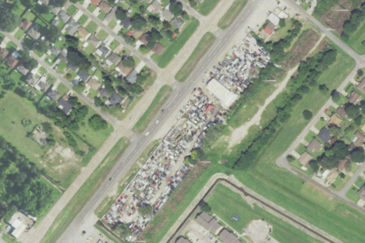 Aerial photo of Figueroas Towing and Recovery