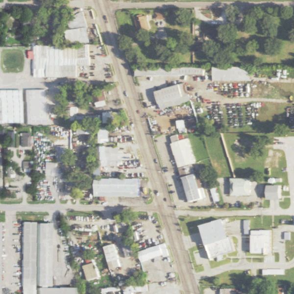 Aerial photo of All Brand Auto Parts