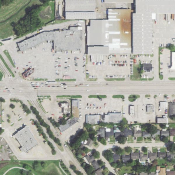 Aerial photo of LKQ Best Automotive