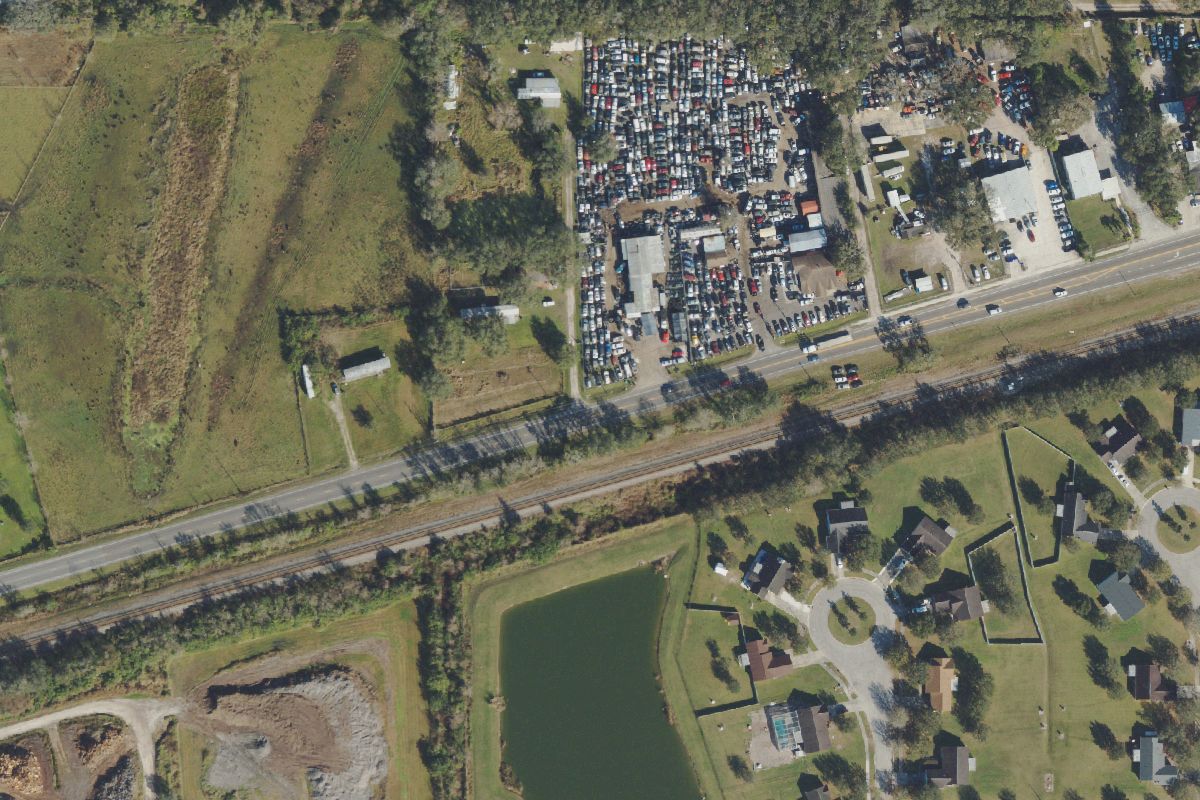 Aerial photo of Dover Auto Parts