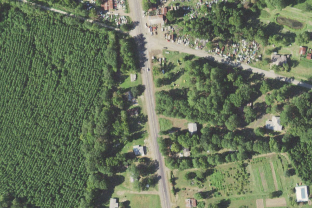 Aerial photo of Don's Auto Salvage & Wrecker Serv