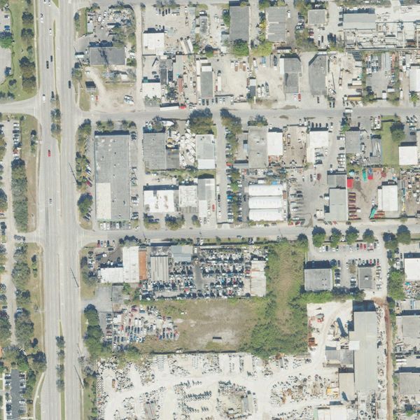 Aerial photo of Gardner Auto Parts