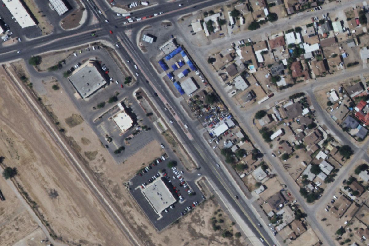 Aerial photo of Prime Metals Recycling