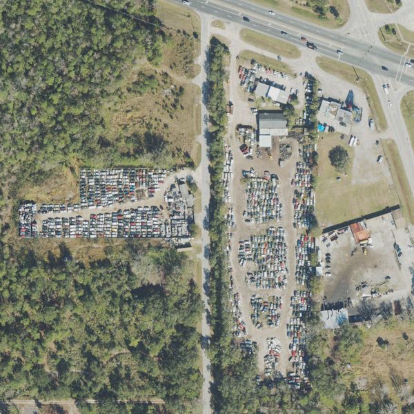 Aerial photo of Energy Auto Dismantling