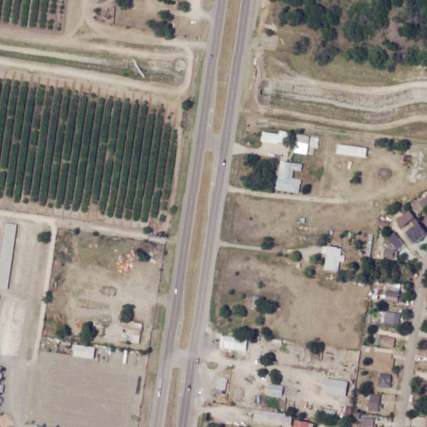 Aerial photo of Joes Junk Yard