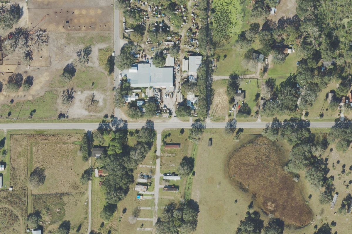 Aerial photo of HMS Service