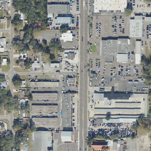Aerial photo of Sun City Used Auto Parts