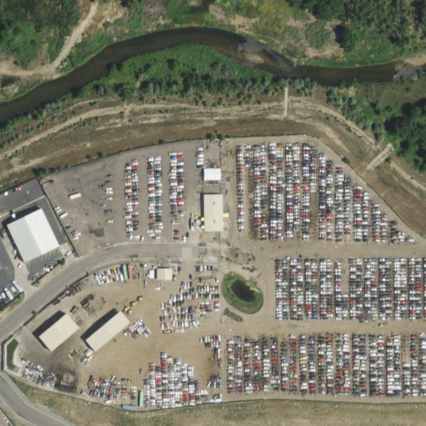 Aerial photo of U-Pull-&-Pay Denver
