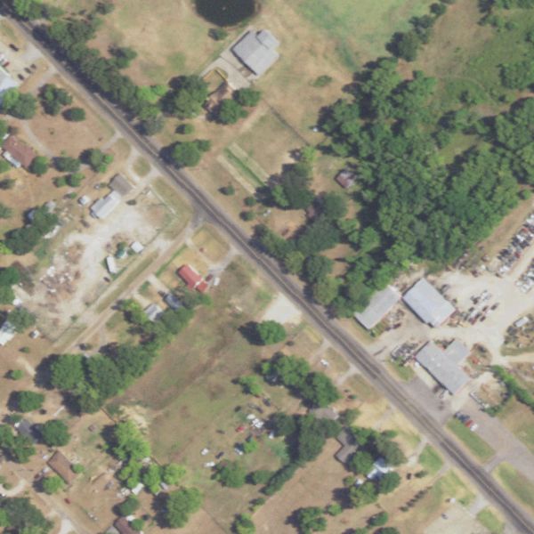 Aerial photo of JM Salvage