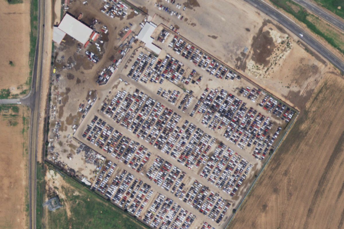 Aerial photo of Lubbock Wrench A Part at 4210 E. Slaton Highway