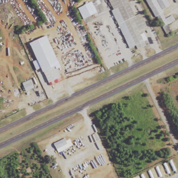 Aerial photo of RCS Auto Recyclers