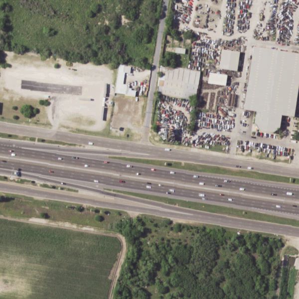 Aerial photo of American Used Auto Parts