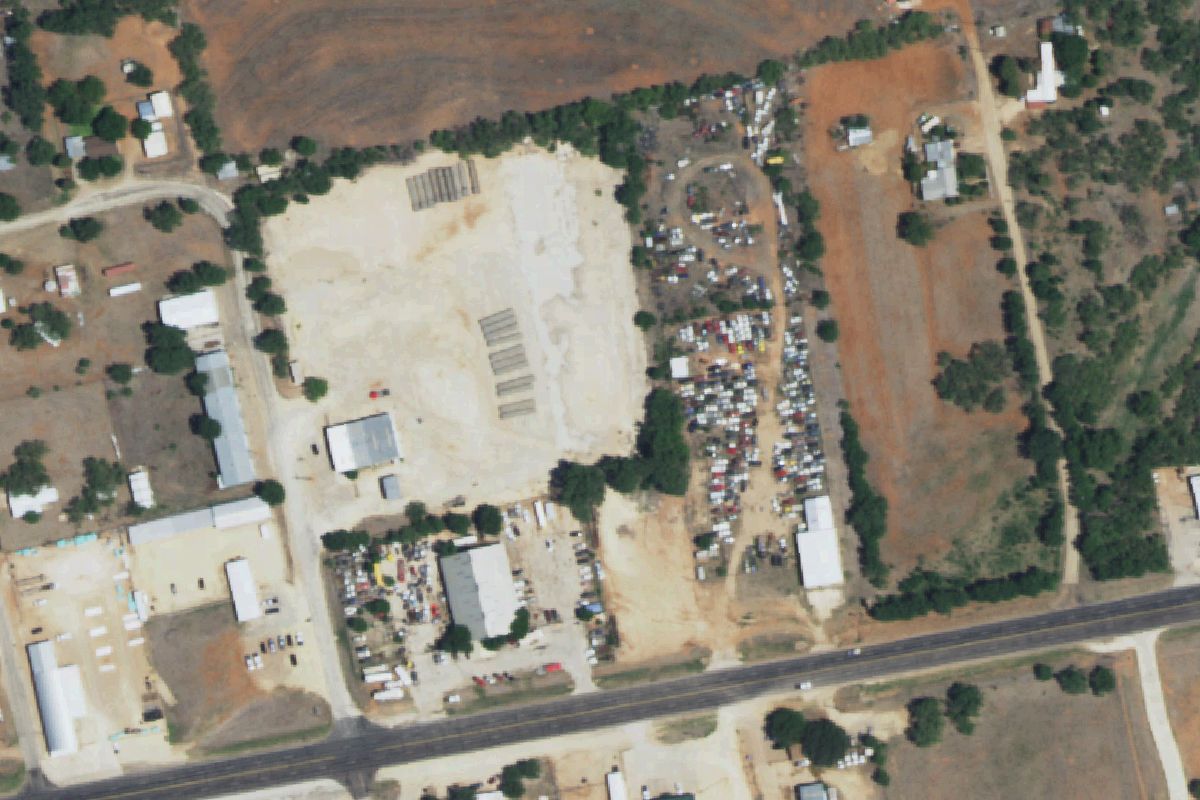 Aerial photo of MKM Wrecker Service