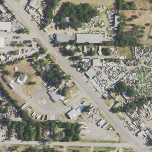 Aerial photo of All Star Auto Salvage
