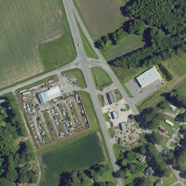 Aerial photo of Goodnews Auto Sales & Salvage