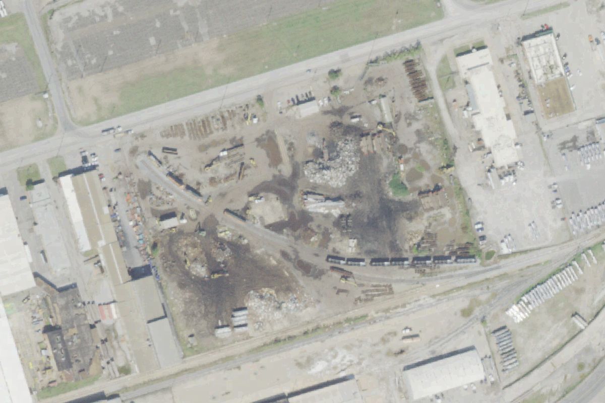 Aerial photo of Progress Rail at Memphis
