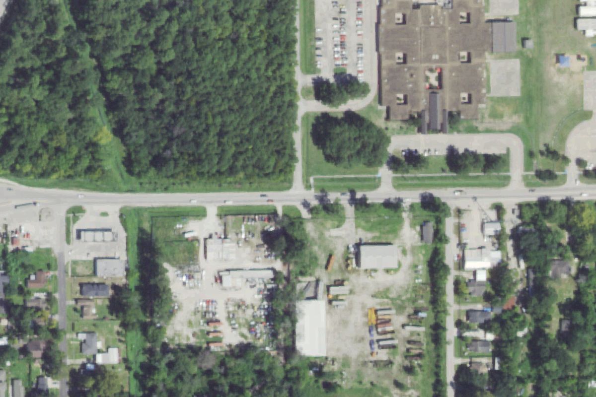 Aerial photo of Landa Auto Recyclers