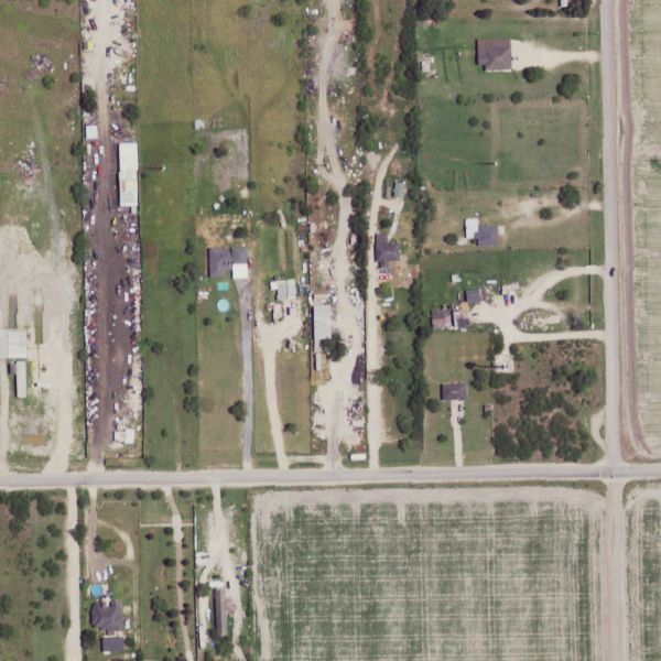 Aerial photo of Estrada Recycling