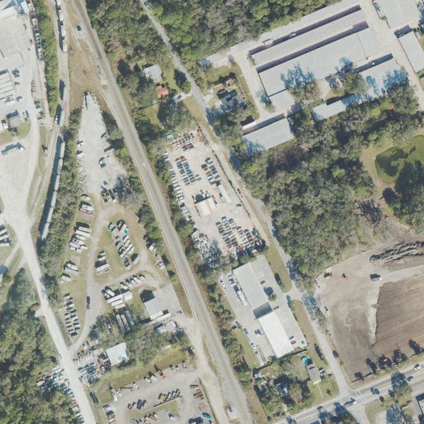 Aerial photo of Hibiscus Auto & Salvage
