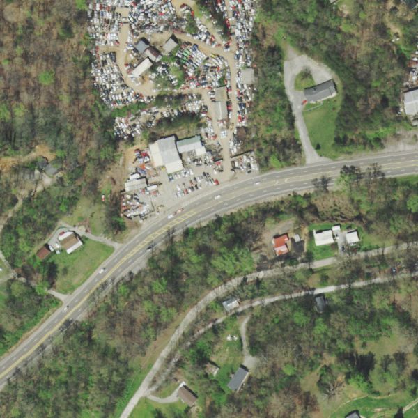 Aerial photo of Lambert Auto Parts