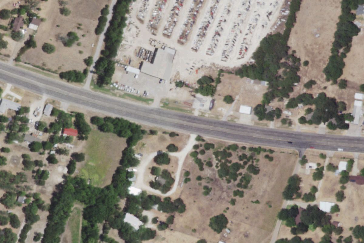 Aerial photo of Quinton & Sons