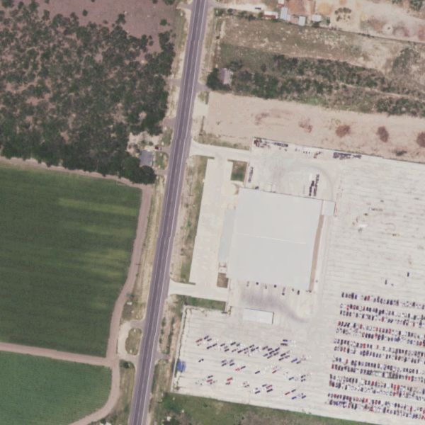 Aerial photo of LKQ McAllen