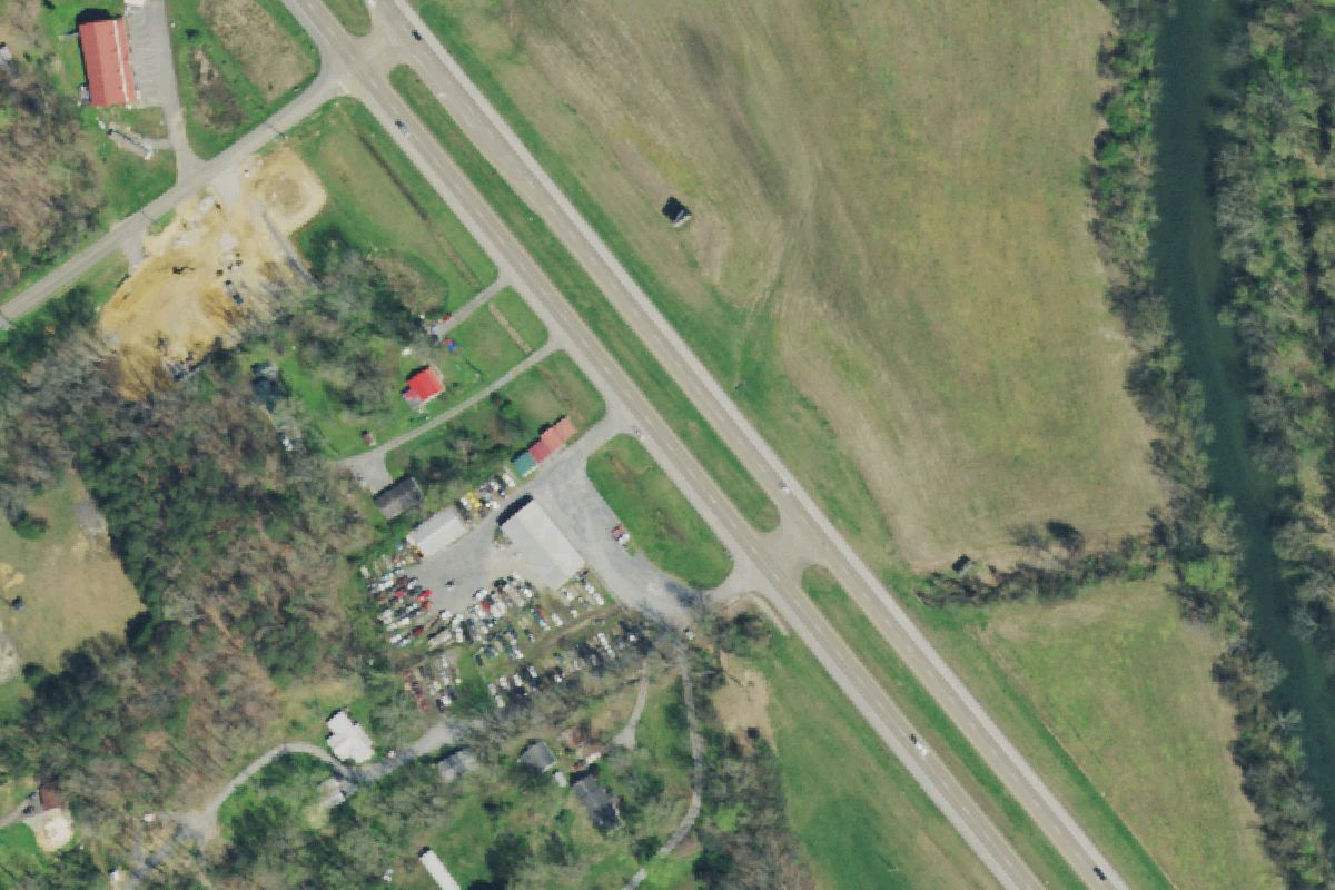 Aerial photo of Butler Wrecker Service at 4726 E. Lamar Alexander Pkwy