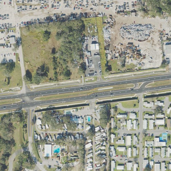 Aerial photo of Uncle Auto Salvage and Recycle