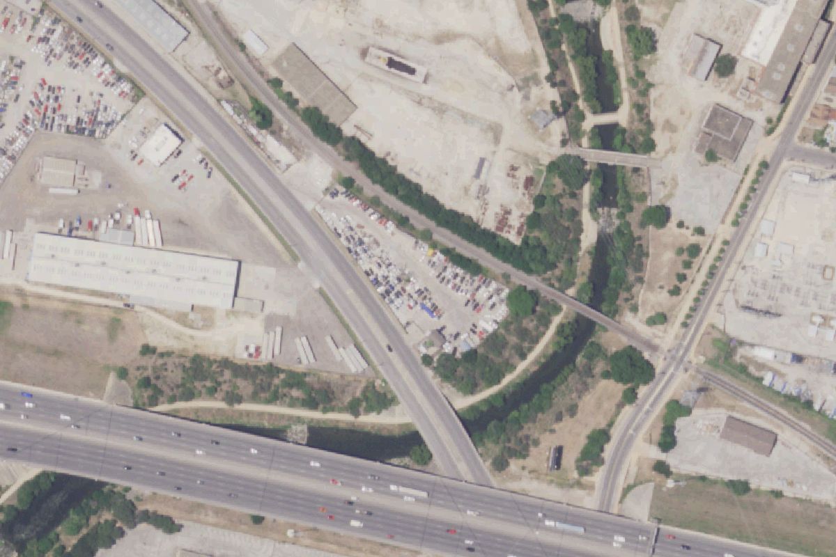Aerial photo of Atlas Towing